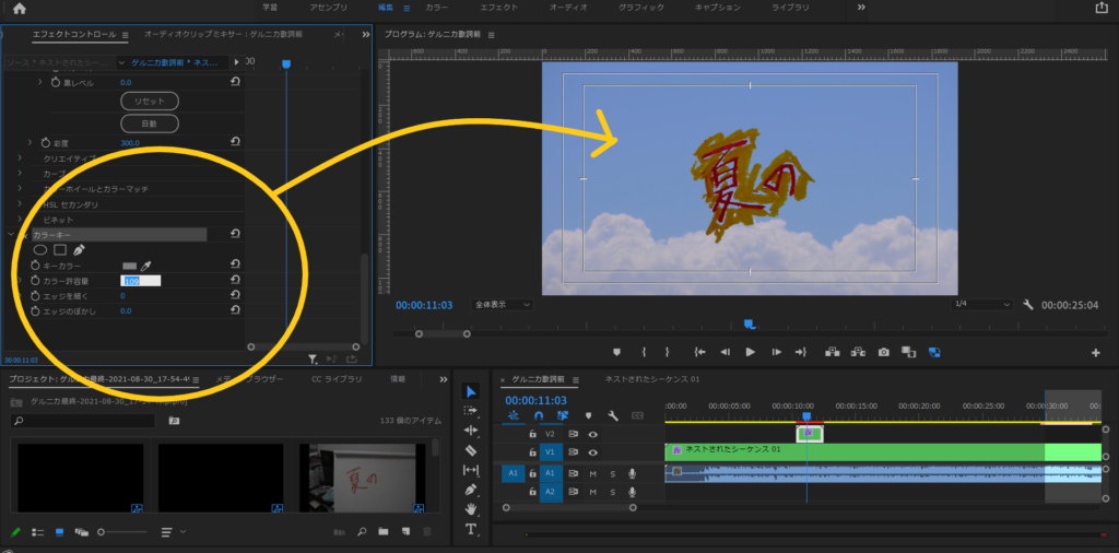 Premiere Pro】紙に書いたイラストなどを、コマ送りでパラパラ漫画風に 